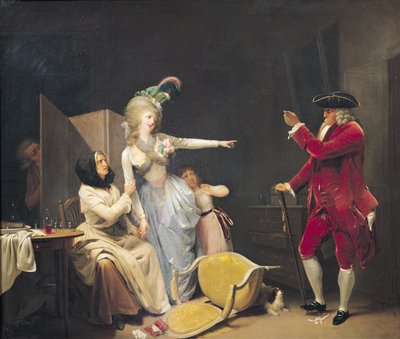 Il vecchio geloso, 1791 da Louis Leopold Boilly